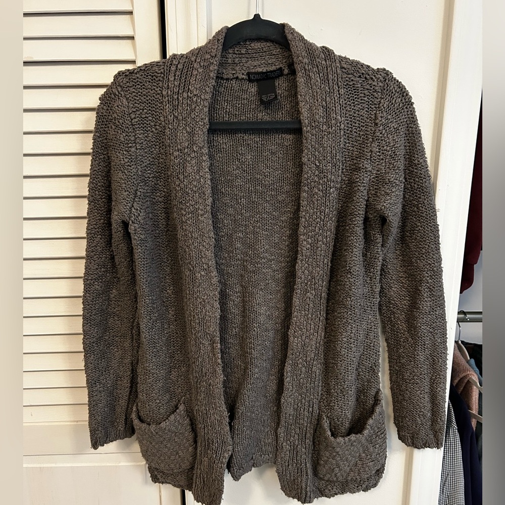 Nomadic Traders Gray Knit Sweater